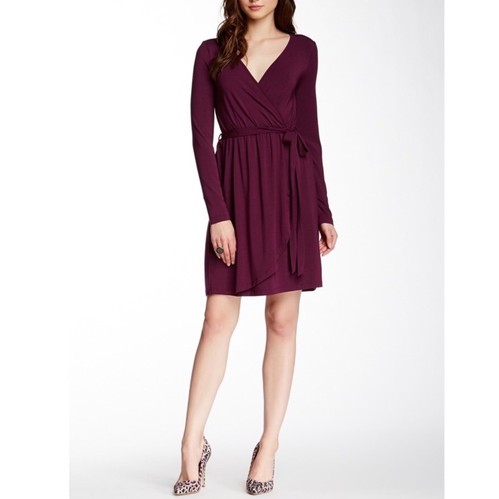 Tart Kona faux wrap belted dress